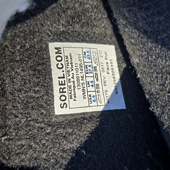 SOREL Winter Carnival Women's Waterproof Boot. Size 6.5 - Picture 4 of 9